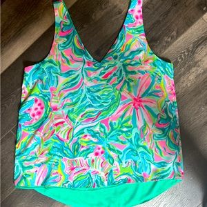Lilly Pulitzer Florin Reversible Top- Large